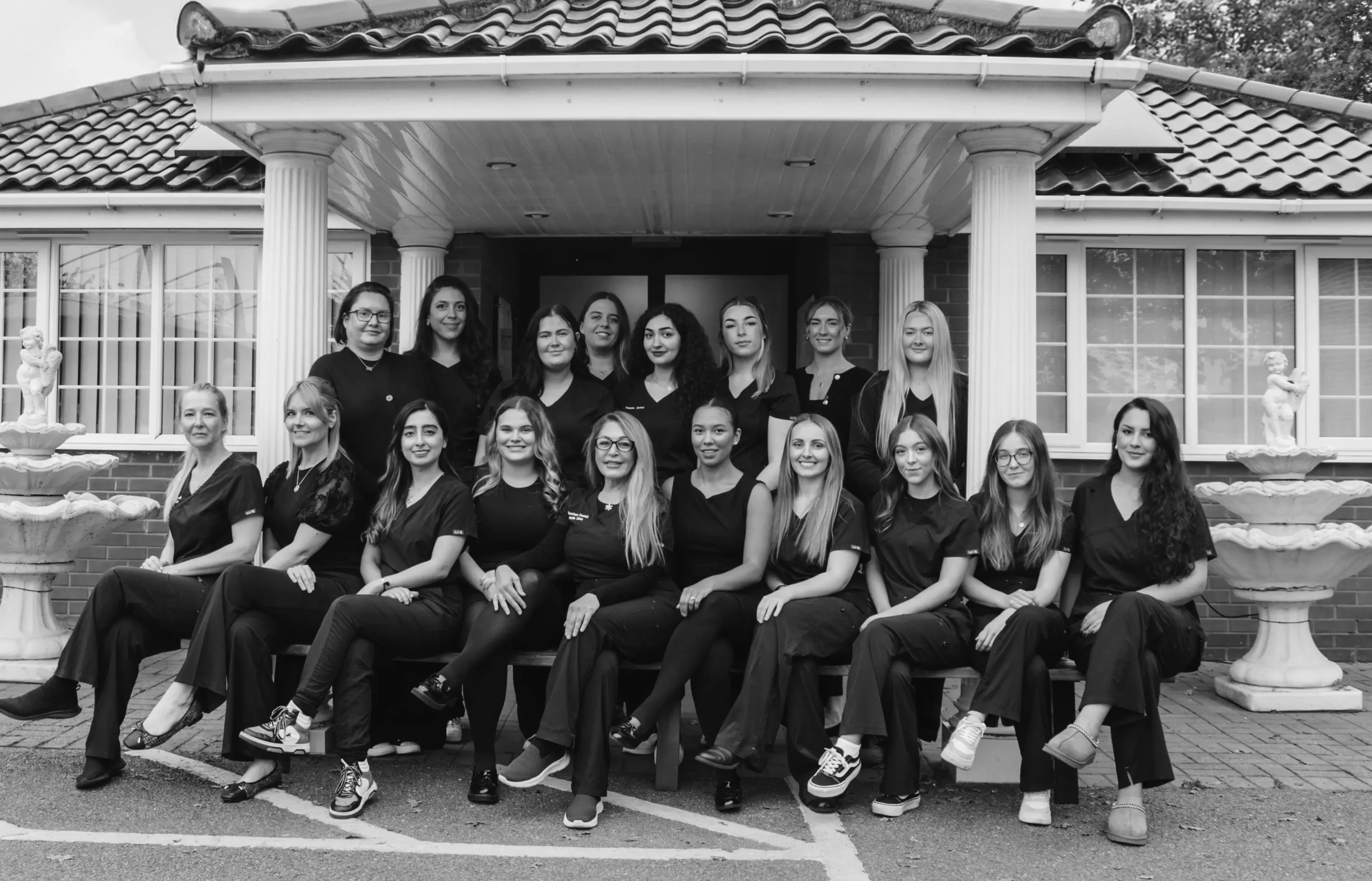 Patients and the dental team at Taverham Dental